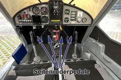 Seitenruderpedale